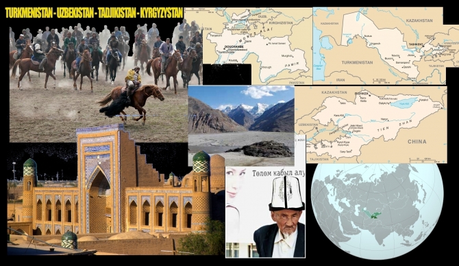 TURKMENISTAN – UZBEKISTAN – TADJIKISTAN - KYRGYZYSTAN: NOMADS  - 3 agosto 2016 -  ARGONAUTI  EXPLORERS