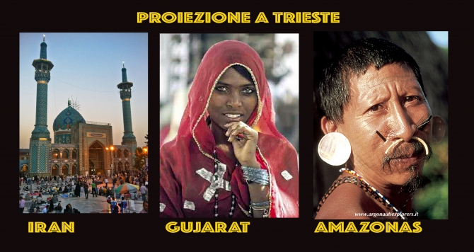 PROIEZIONI A TRIESTE - giovedì 19 maggio 2016 -  ARGONAUTI  EXPLORERS