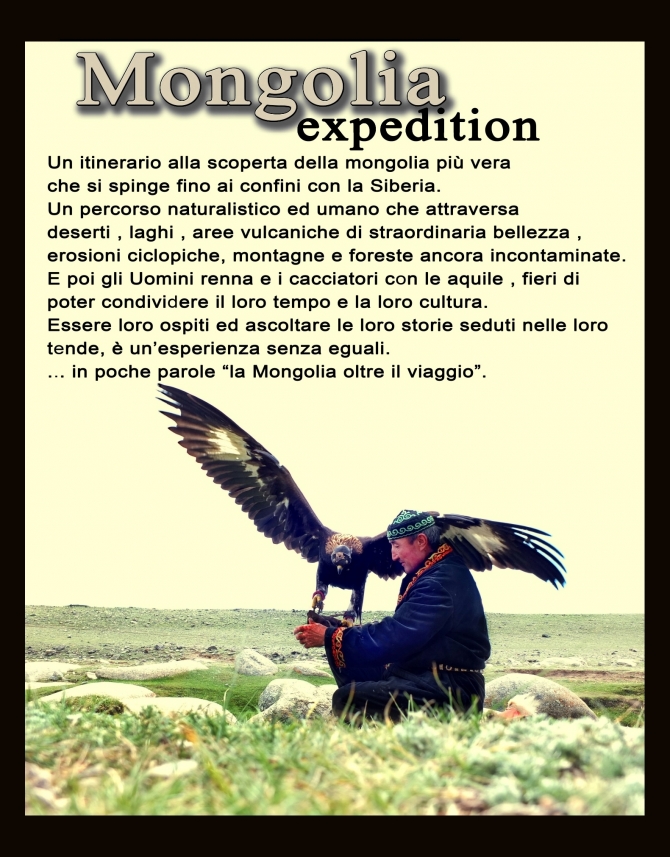 MONGOLIA EXPEDITION - luglio 2018 -  ARGONAUTI  EXPLORERS