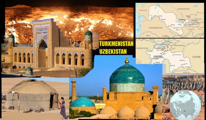 TURKMENISTAN E UZBEKISTAN - 6/10/2018 -  ARGONAUTI  EXPLORERS